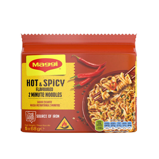 Massa instatanea hot&spicy Maggi 68gr