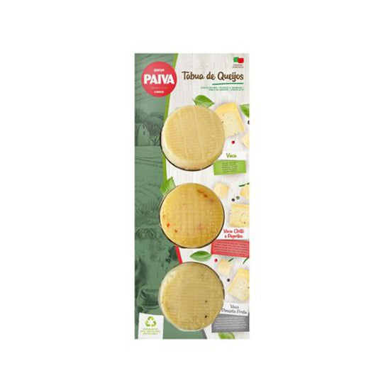 Queijo R2 vaca tabua especial Paiva 3X80GR