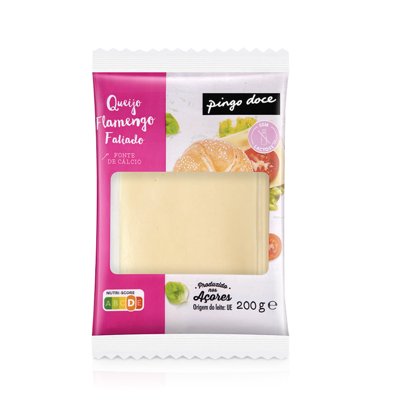 Queijo flamengo fatiado Pingo doce 500G