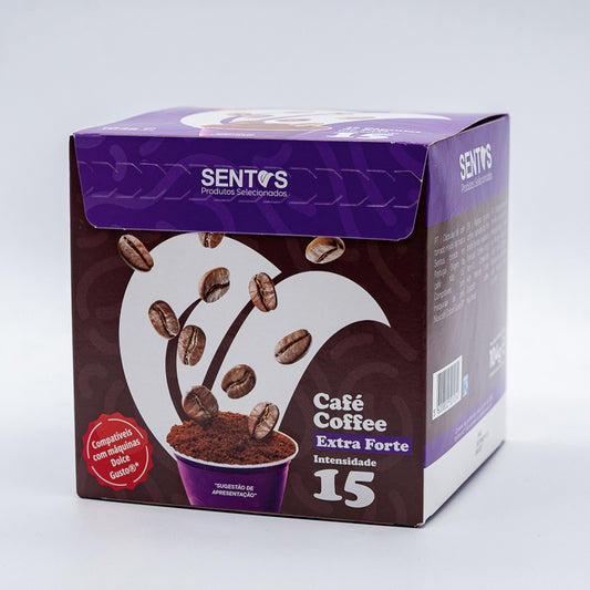 Café Dulce gusto intensidade 15 16 capsulas