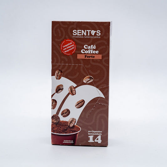 Cafe Nespresso aluminio intensidade 14 10unidades