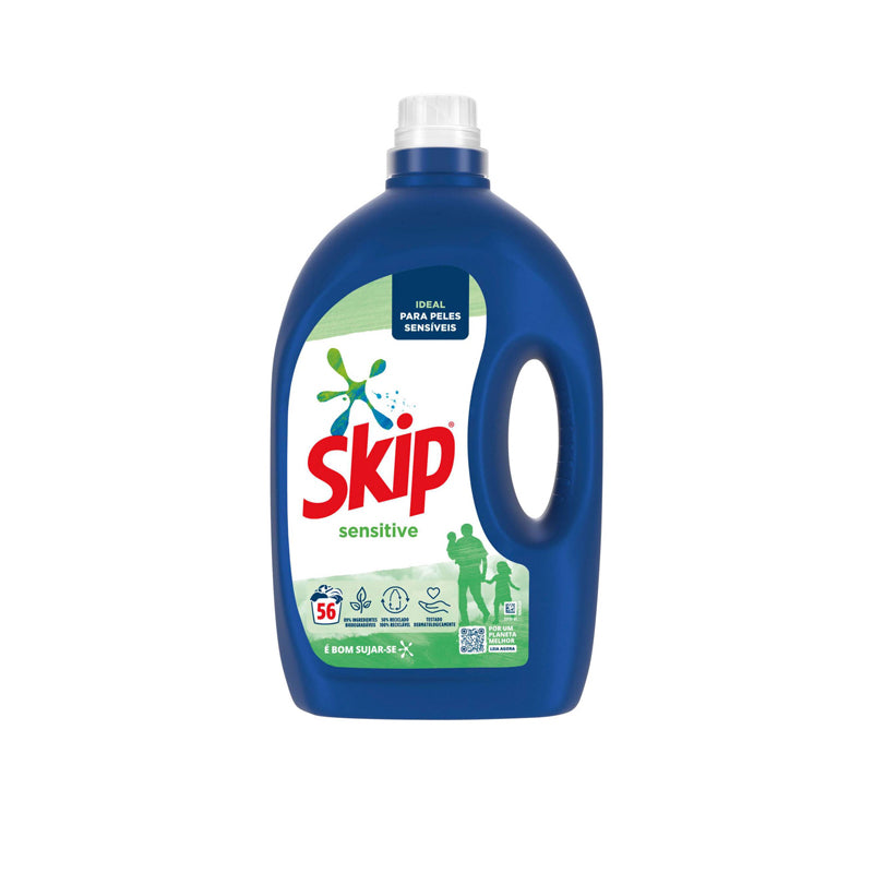 Detergente liquido roupa Skip sensitive 56 doses