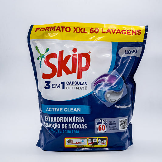 Caps Skip Active Clean 60d