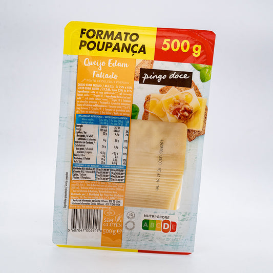 Queijo edam fatiado Pingo doce 500g