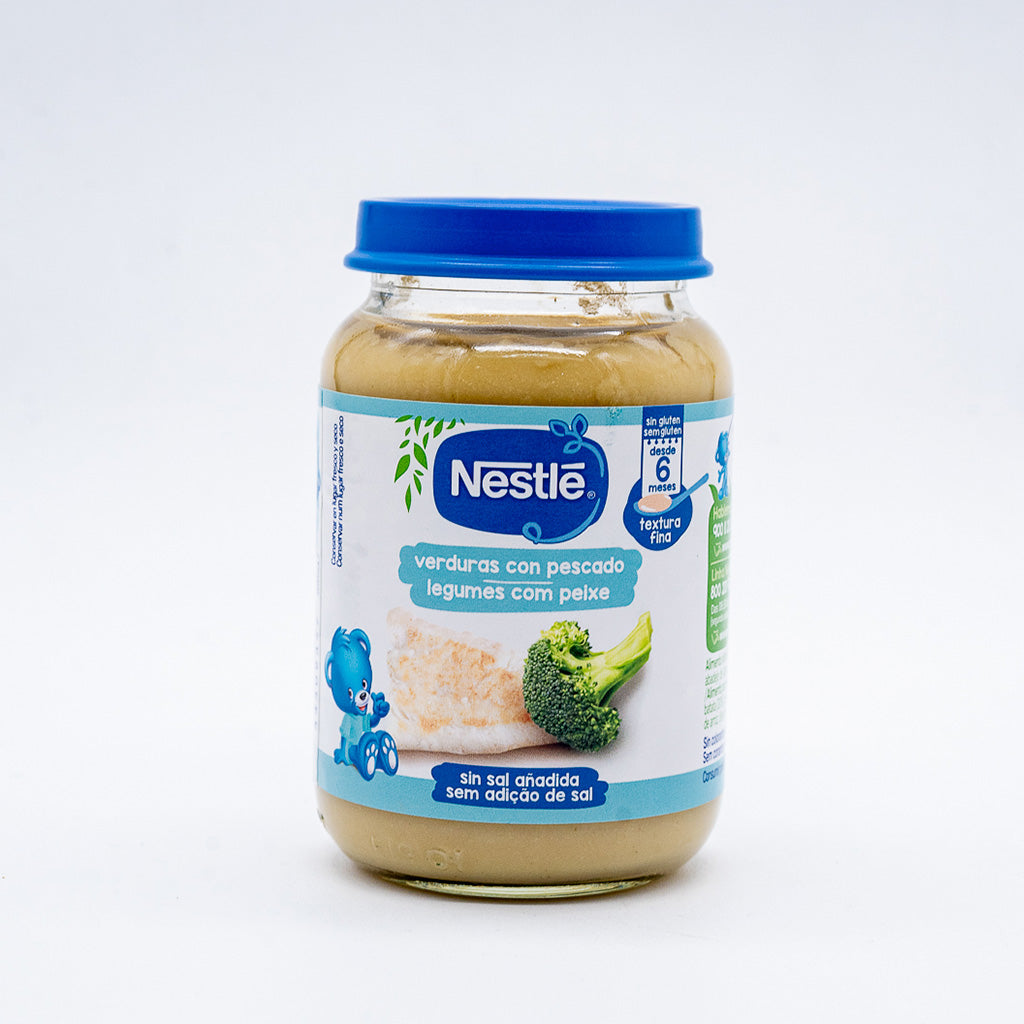 Refeição legumes peixe Nestle 190g