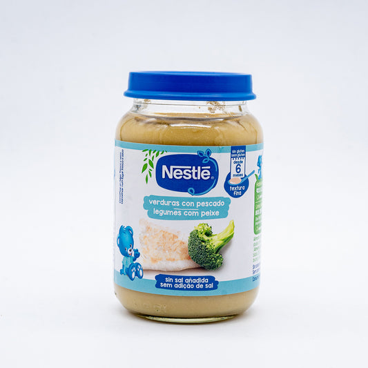 Refeição legumes peixe Nestle 190g