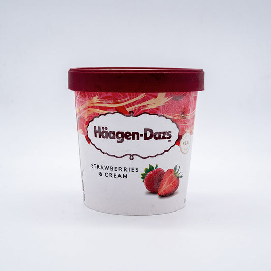 Gelado morango Haagen-dazs 460ml