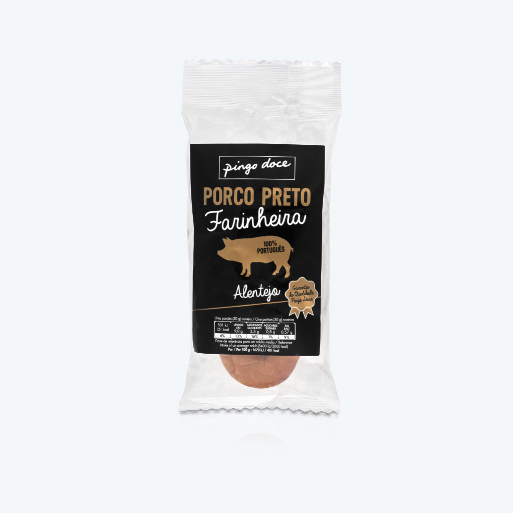 Farinheira porco preto Pingo doce 150gr