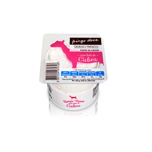 Queijo fresco cabra Pingo doce 2X62,5G