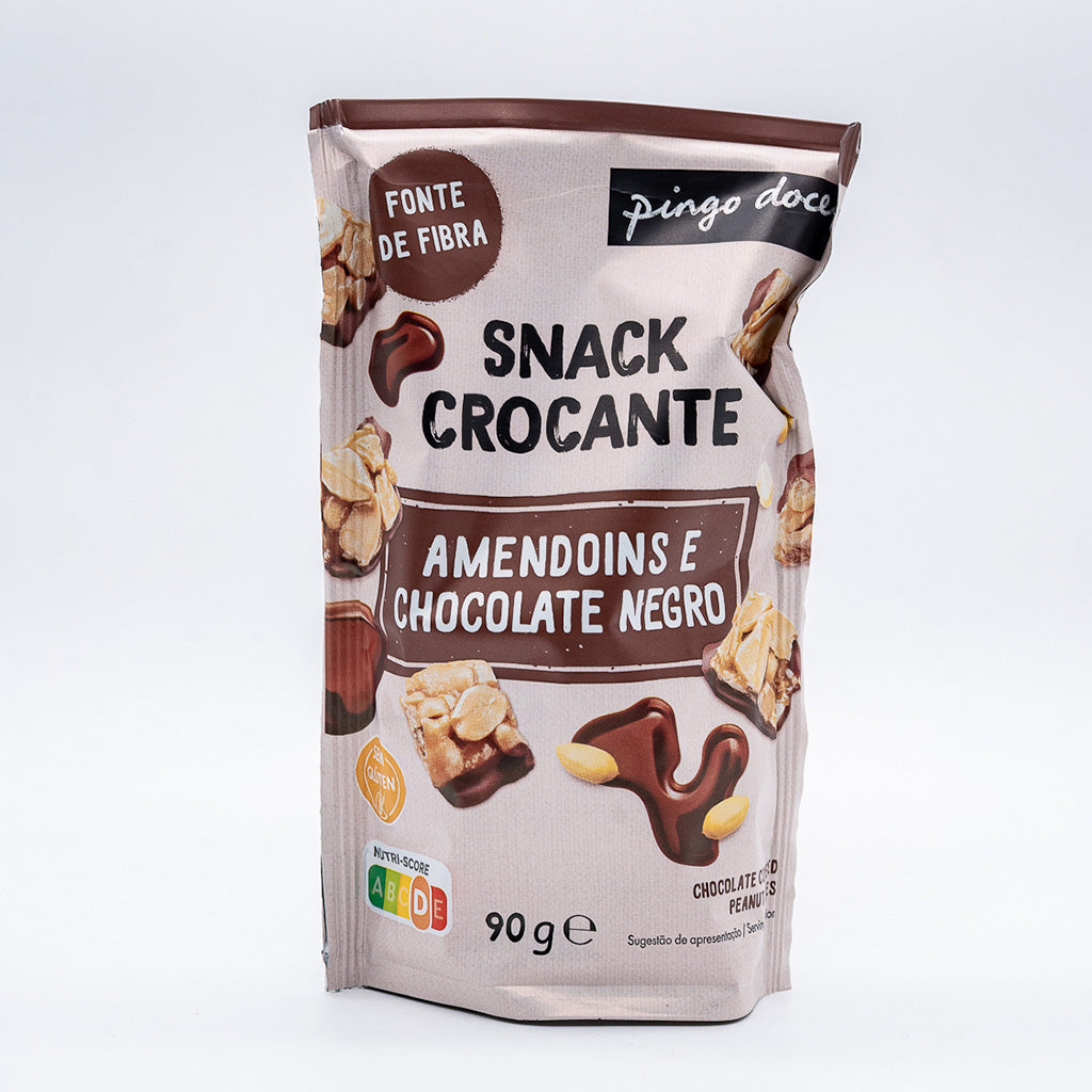 Snack amendoim chocolate negro Pingo doce 90G