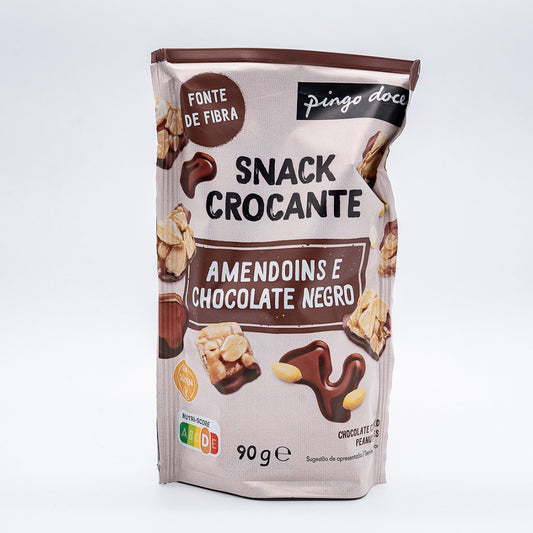 Snack amendoim chocolate negro Pingo doce 90G