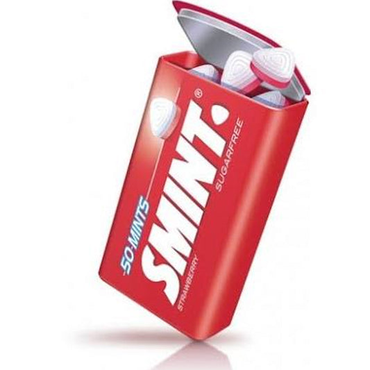 Pastilha frutos vermelhos lata Smint 35G