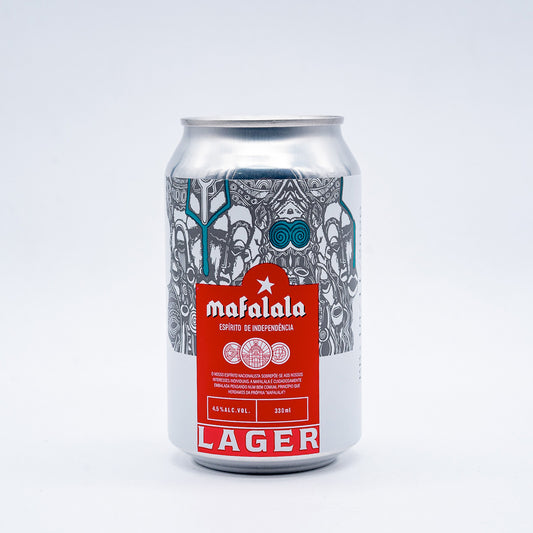 Cerveja lager Mafalala 330ML
