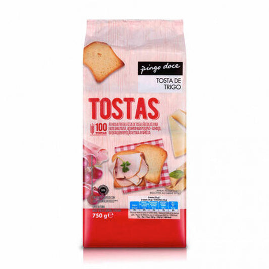Tosta trigo Pingo Doce 750g