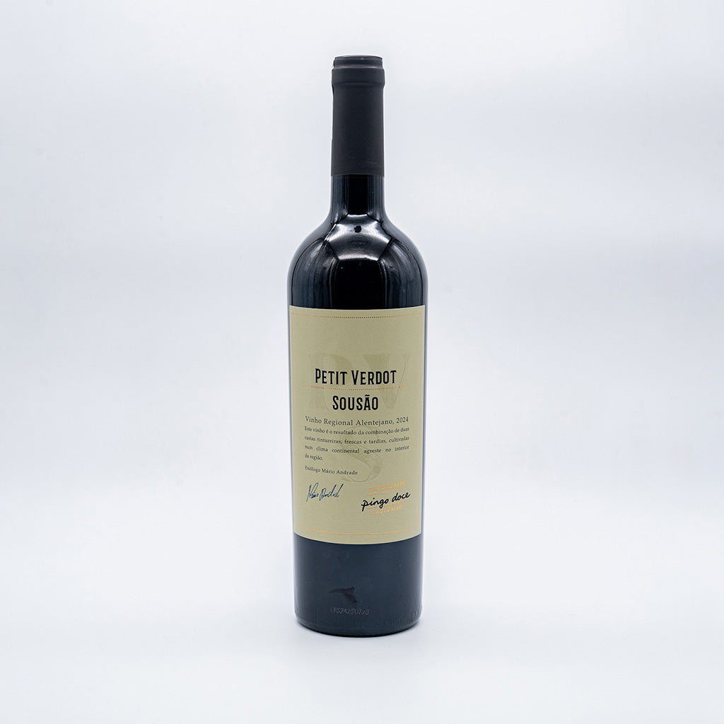 Vinho tinto sousao verdot Pingo Doce 75cl