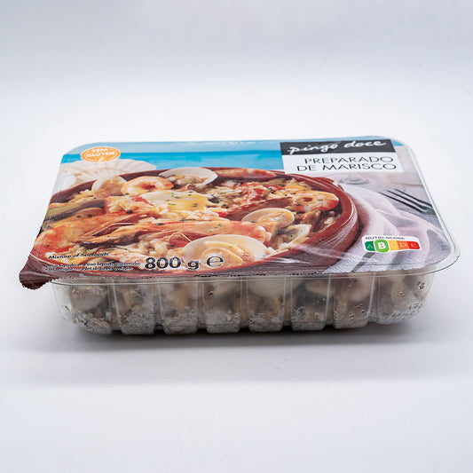 Preparado marisco s/gluten Pingo doce 800gr