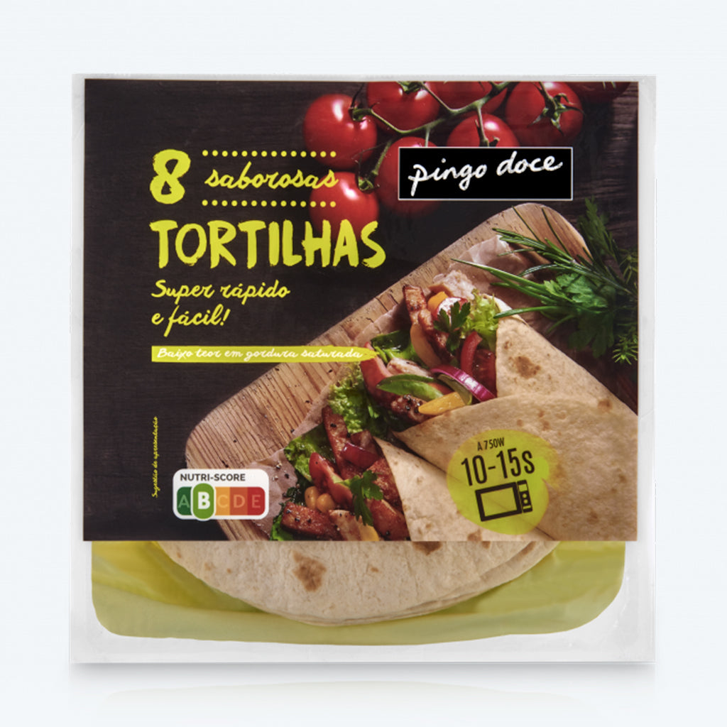 Tortilhas wrap Pingo doce 320G