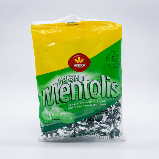 Rebuçado mentol Vieira castro 100Gr