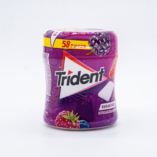 Pastilhas frutos silvestres frasco Trident 82g