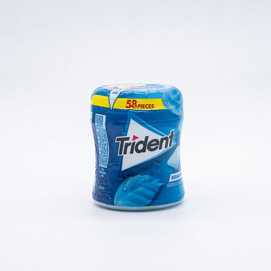 Pastilhas peppermint frasco Trident 82g