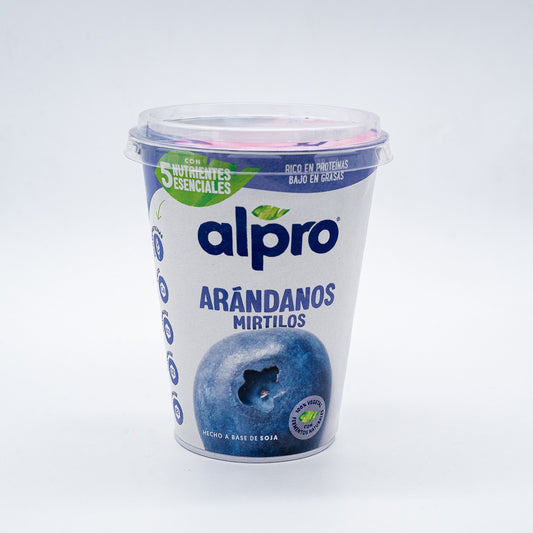 Iogurte vegetal soja mirtilo Alpro 400G