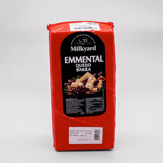 Queijo emmental barra 100%