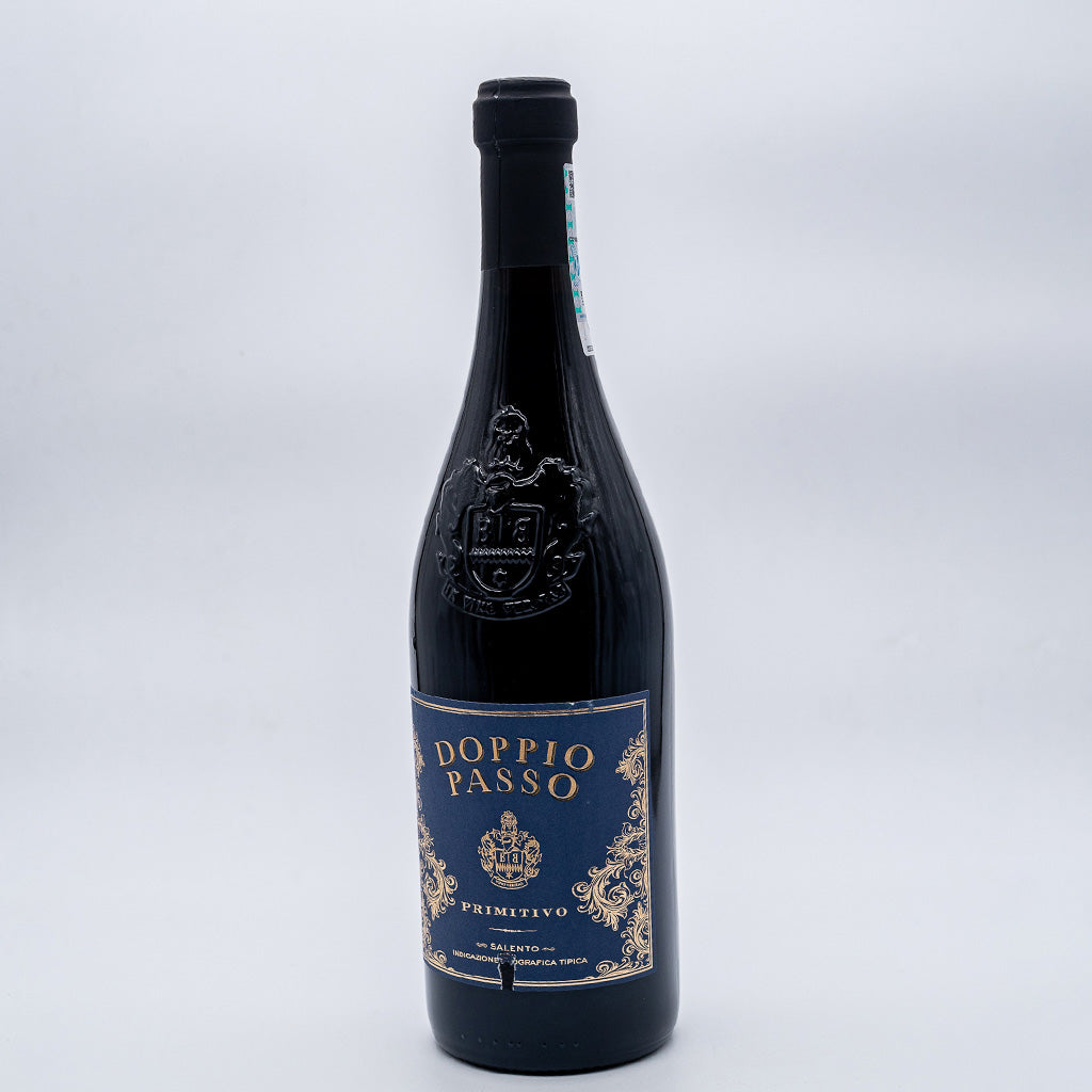 Vinho tinto salento primitivo Doppio Passo75CL75cl