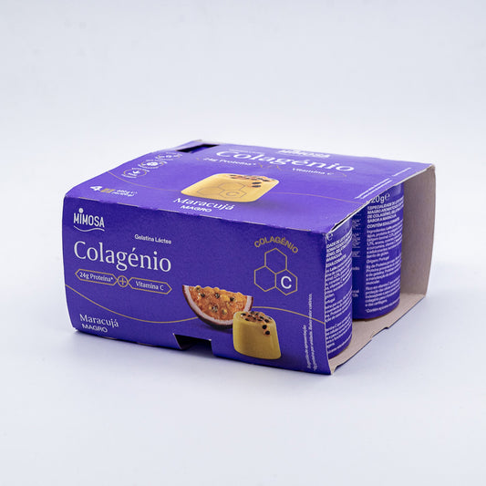 Gelatina Maracuja Mimosa4x 120g