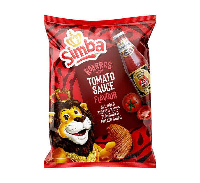 Batata frita tomato Simba 25g