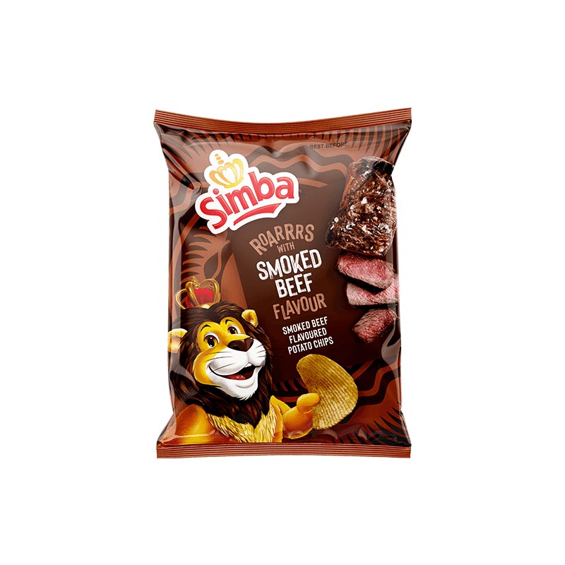 Batata frita smoked beef Simba 25g