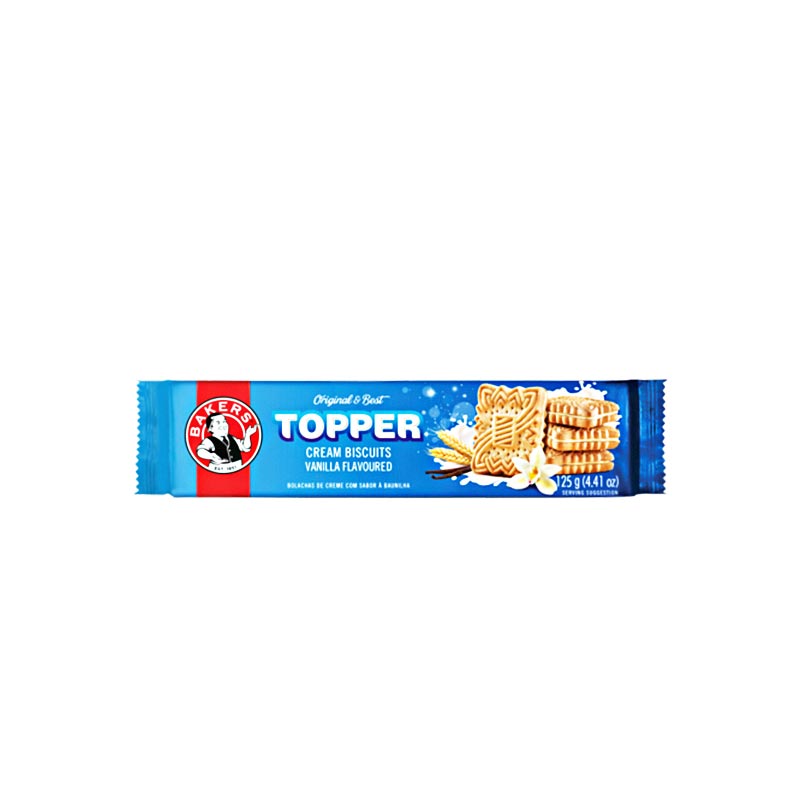 Bolacha topper baunilha Bakers 125 g