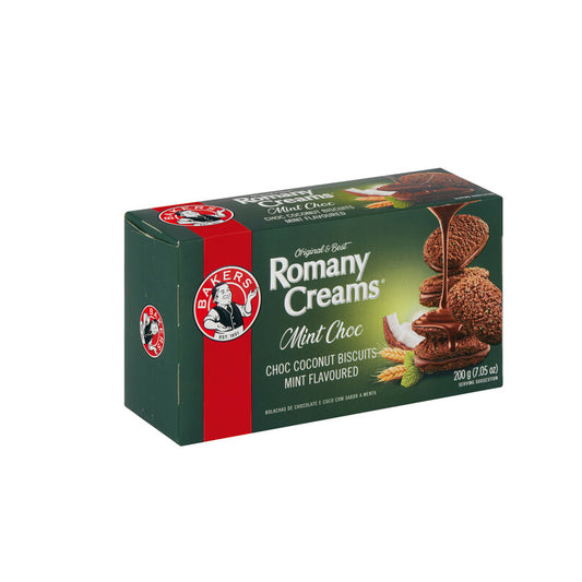 Bolacha romany mint Bakers 200g