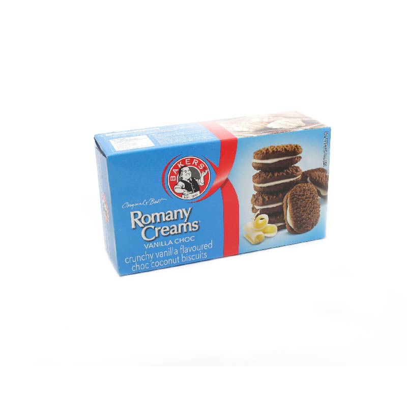 Bolacha romany baunilha Bakers 200g