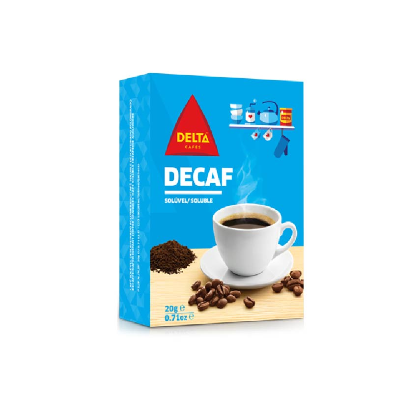 Descafeinado soluvel Delta saquetas 50*2g