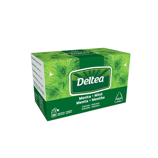 Chá verde menta Delta 20 saquetas