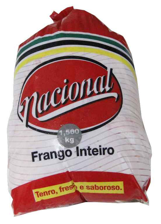 Frango sem miudos congelado Nacional 1,5kg