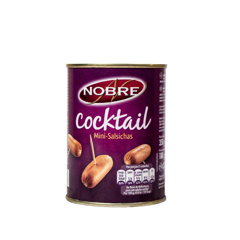 Salsicha cocktail Nobre 180g