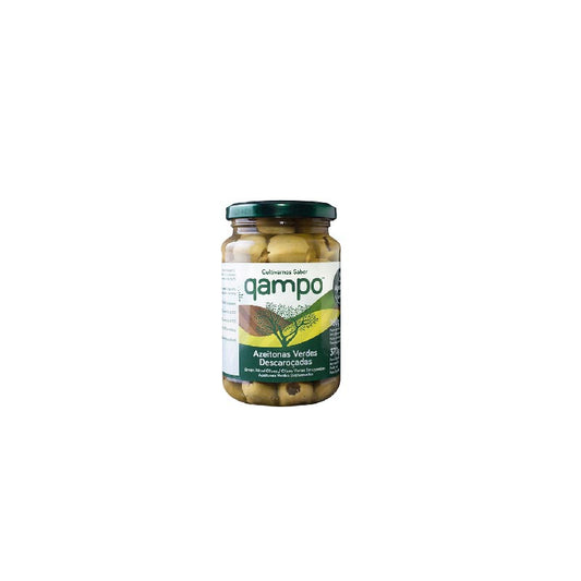 Azeitona verde sem caroço Qampo 160g