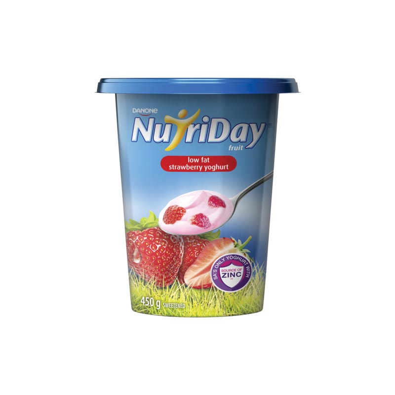 Iogurte de frutos vermelhos Nutriday 450g