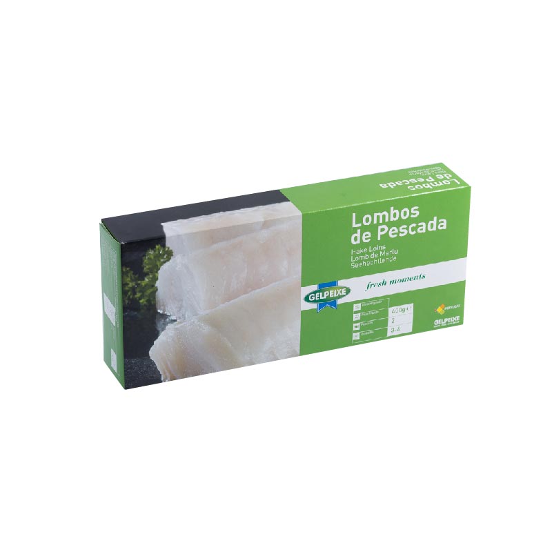 Lombos pescada Gelpeixe 400gr