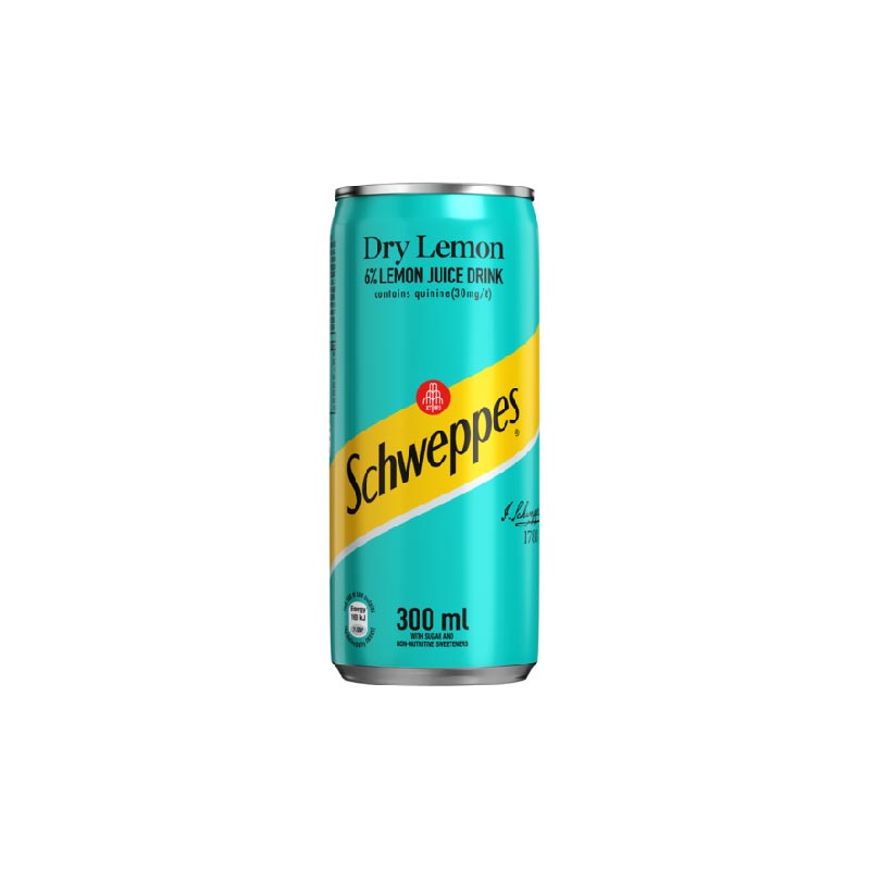 Dry lemon lata Schwepps 330ml