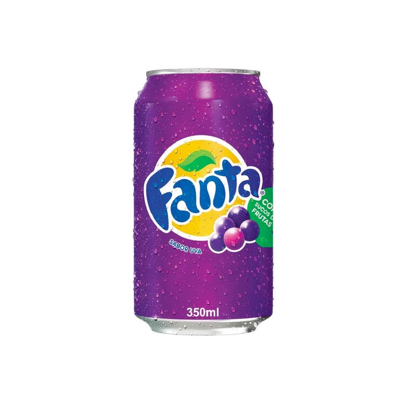 Fanta uva lata 330ml