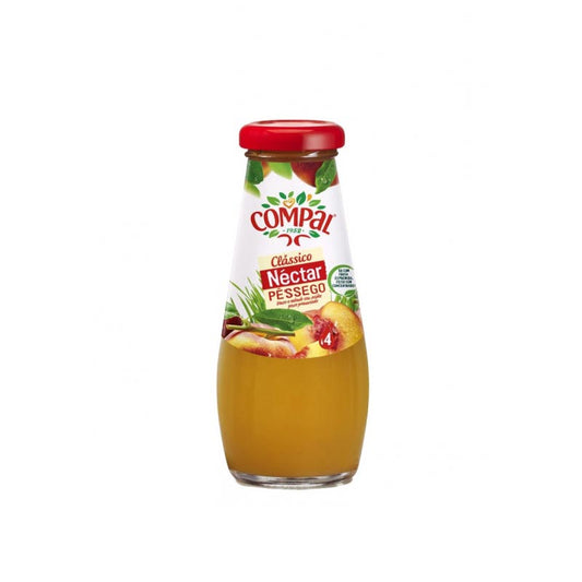 Sumo de pêssego garrafa Compal 200ml