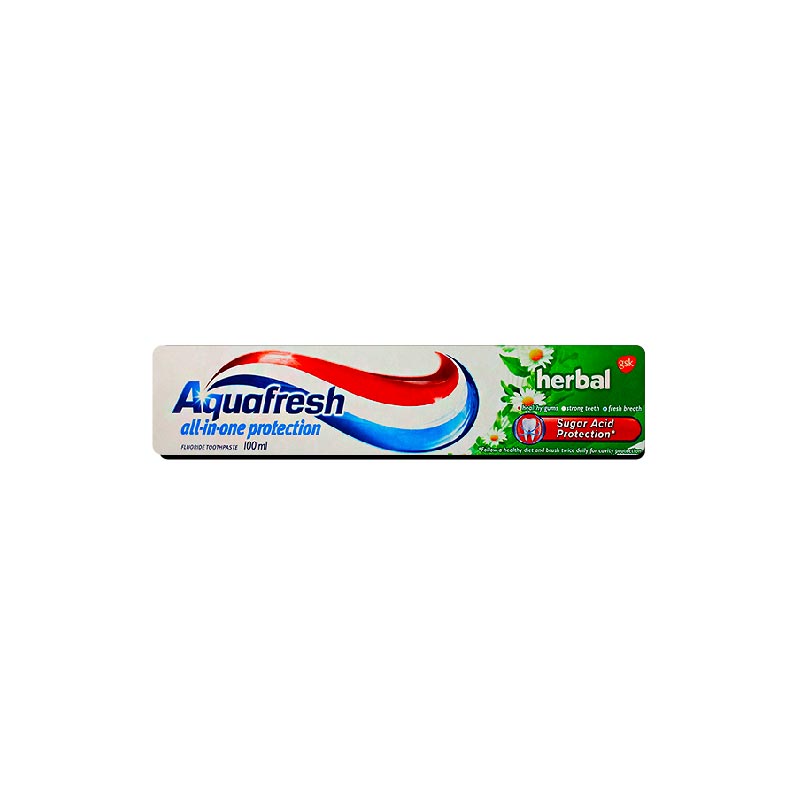 Pasta dentrifica herbal Aquafresh 100ml